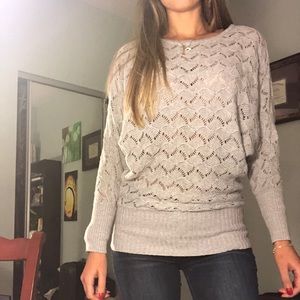 Bebe grey sweater